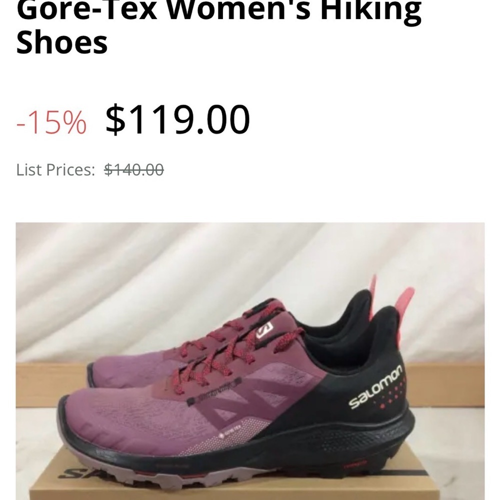 Salomon Outpulse Gore-Tex Women's Hiking Shoes